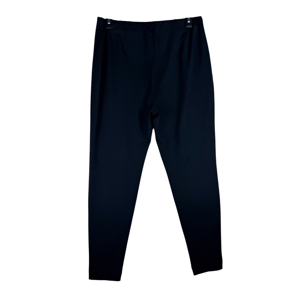 J. Jill Black Ponte Leggings Size M Center Seam Slim Leg Pull On‎ Pants NWT - Picture 3 of 12
